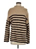 Rails Stripes Tan Turtleneck Sweater Size S - photo 1