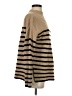 Rails Stripes Tan Turtleneck Sweater Size S - photo 4