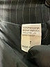 Unbranded 100% Polyester Stripes Black Blazer Size 7 - photo 3