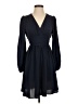 Shein 100% Polyester Solid Blue Cocktail Dress Size 4 - photo 1
