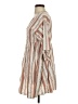 Shein Stripes Ivory Casual Dress Size 2 - photo 5