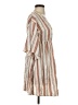 Shein Stripes Ivory Casual Dress Size 2 - photo 4