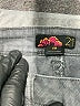 Twenty One Chevron-herringbone Gray Jeans Size 21 - photo 4
