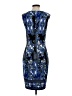 Cache Graphic Blue Cocktail Dress Size S - photo 2