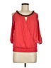 Thalia Sodi Red 3/4 Sleeve Blouse Size M - photo 1