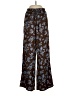Allie Rose 100% Polyester Paisley Brown Casual Pants Size S - photo 1