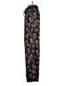 Allie Rose 100% Polyester Paisley Brown Casual Pants Size S - photo 5