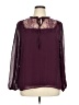 City Chic 100% Polyester Burgundy Long Sleeve Blouse Size XXS - photo 1