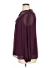 City Chic 100% Polyester Burgundy Long Sleeve Blouse Size XXS - photo 5