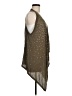 Cache 100% Rayon Solid Brown Kimono Size M - photo 4