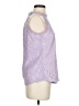 Berryou Purple Sleeveless Blouse Size S - photo 4