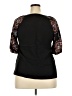 Emery Rose 100% Viscose Black 3/4 Sleeve Top Size XL - photo 2
