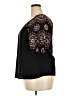 Emery Rose 100% Viscose Black 3/4 Sleeve Top Size XL - photo 5