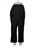 Catherines Solid Black Casual Pants Size 0X - photo 2