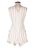 Ann Taylor LOFT Stripes Ivory Romper Size 4 - photo 2