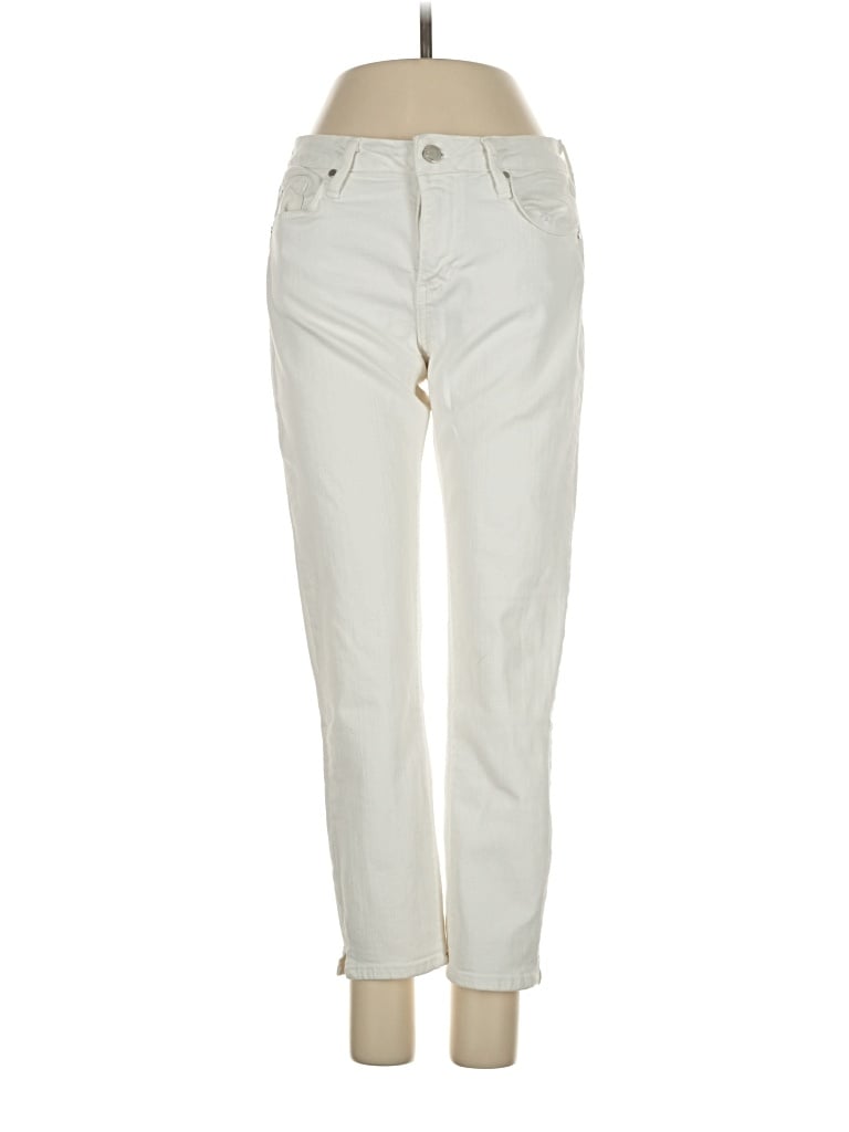 Pre-owned Just Black Casual Pants In Ivory