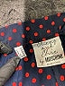 Moschino Cheap And Chic 100% Polyester Polka Dots Red Blue Shorts Size 6 - photo 3