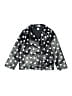 Shein 100% Polyester Hearts Silver Raincoat Size 7 - photo 1
