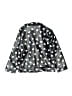 Shein 100% Polyester Hearts Silver Raincoat Size 7 - photo 2