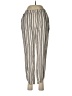 Marine Layer Stripes Silver Casual Pants Size M - photo 1