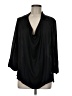 Vince. 100% Polyester Black 3/4 Sleeve Blouse Size 8 - photo 1