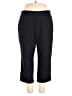 Lands' End 100% Polyester Black Active Pants Size 1X (16/18) - photo 1