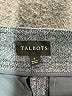 Talbots Chevron-herringbone Gray Wool Pants Size 4 - photo 4
