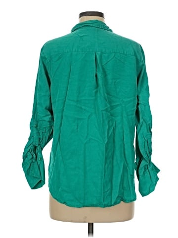 Velvet Heart 3/4 Sleeve Button-Down Shirt (view 2)