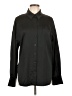 Modern Citizen 100% Polyester Solid Black Long Sleeve Blouse Size L - photo 1