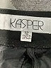 Kasper Solid Black Dress Pants Size 12 - photo 7