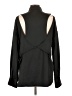 Modern Citizen 100% Polyester Solid Black Long Sleeve Blouse Size L - photo 2