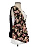 Unbranded 100% Polyester Floral Black Vest Size XS (estimated) - photo 4