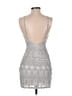 TOBI 100% Polyester Silver Cocktail Dress Size S - photo 2