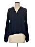 Chelsea & Violet 100% Polyester Blue Long Sleeve Blouse Size M - photo 1