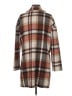 Prettygarden Plaid Brown Coat Size S - photo 2