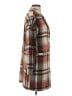 Prettygarden Plaid Brown Coat Size S - photo 4