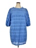 Talbots 100% Cotton Blue Casual Dress Size 20 (petite) - photo 1