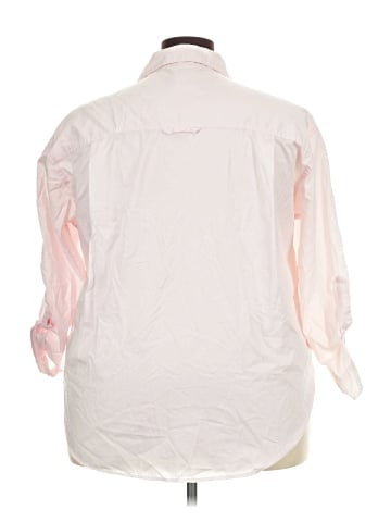 Gloria Vanderbilt 3/4 Sleeve Button-Down Shirt (view 2)