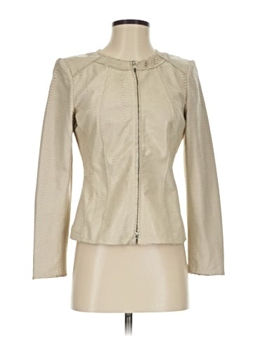 Lafayette 148 New York Leather Jacket (view 1)