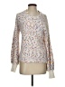 CeCe Floral White Pullover Sweater Size XS - photo 1