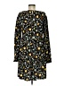 Universal Thread 100% Rayon Print Black Casual Dress Size XS - photo 2