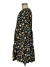 Universal Thread 100% Rayon Print Black Casual Dress Size XS - photo 5