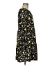 Universal Thread 100% Rayon Print Black Casual Dress Size XS - photo 4