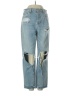 PacSun 100% Cotton Graphic Blue Jeans Size 24 waist - photo 1