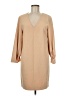 Tibi Solid Tan Casual Dress Size 6 - photo 1