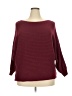Shein Curve 100% Polyester Burgundy Pullover Sweater Size 2X - photo 1