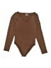 OQQ Brown Bodysuit Size M - photo 1