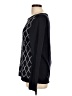 Nautica Jeans Company Argyle Black Pullover Sweater Size L - photo 5