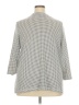 Oncue Casual Gray 3/4 Sleeve Blouse Size 2X - photo 2