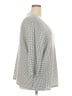 Oncue Casual Gray 3/4 Sleeve Blouse Size 2X - photo 4